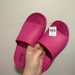 PINK Victoria's Secret Fuchsia Slide slippers size 40